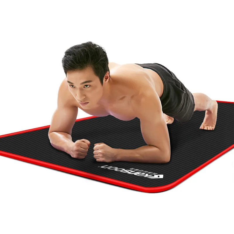 Pilates Yoga Mat - Tikar Yoga 10Mm Ekstra Tebal 1830*610Mm