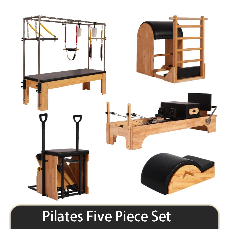 Pilates Chair Wunda - Set Pilates 5-Piece, 3-In-1, Semi Elevated,