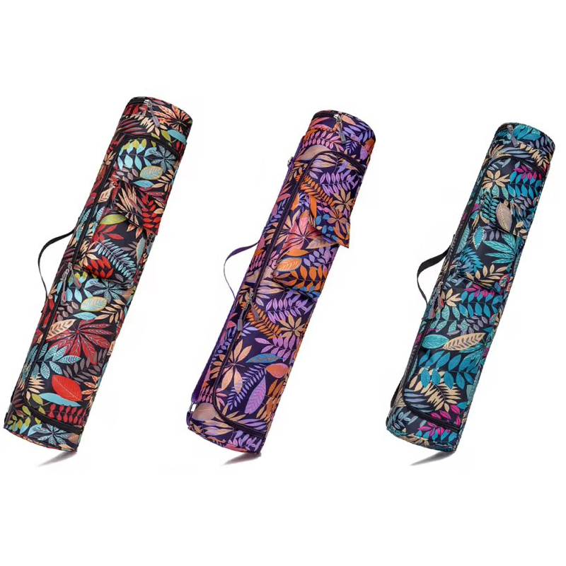 Pilates Yoga Mat - Tas Yoga Cetak Motif Fitness, Tas