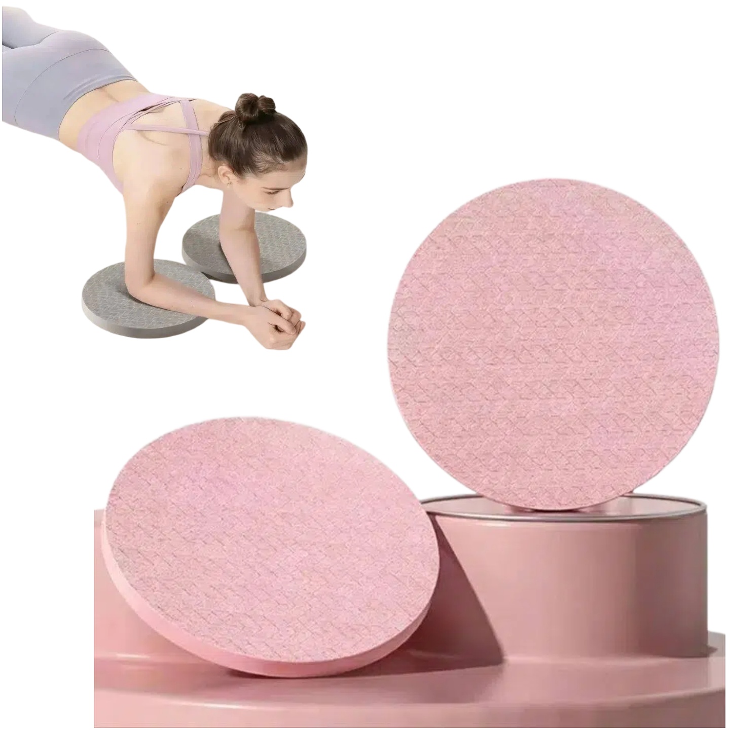 Pilates Yoga Knee Pads - 2 Buah Pelindung Lutut Yoga Busa