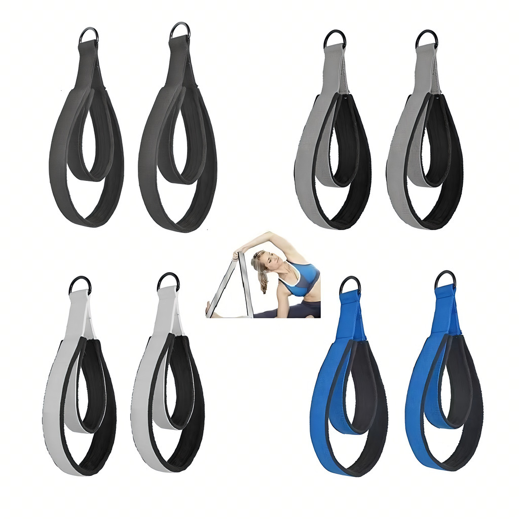 Pilates Ankle Strap - Aksesoris Latihan Yoga Pilates: Tali Elastis