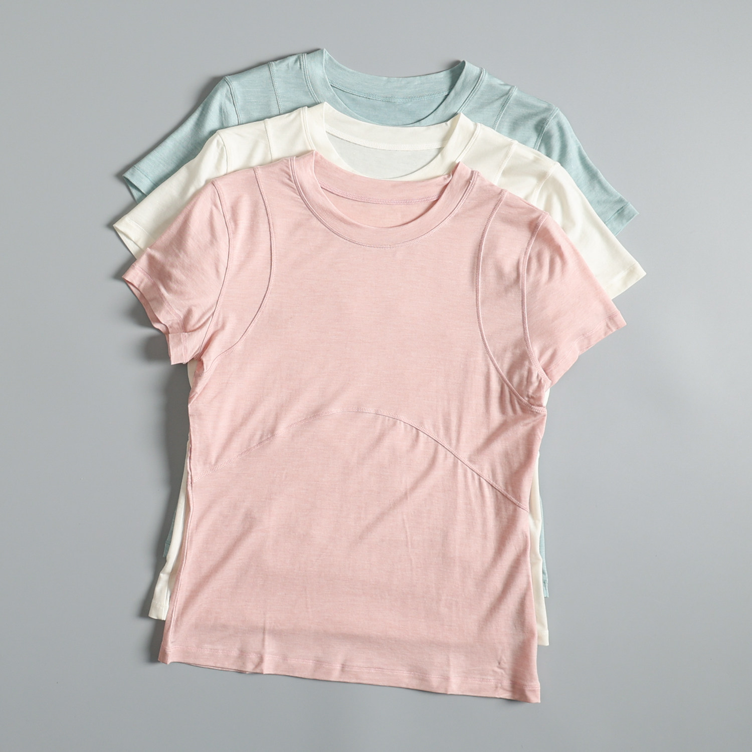 Pilates Yoga Morning - Kaos yoga tipis dan bernapas untuk