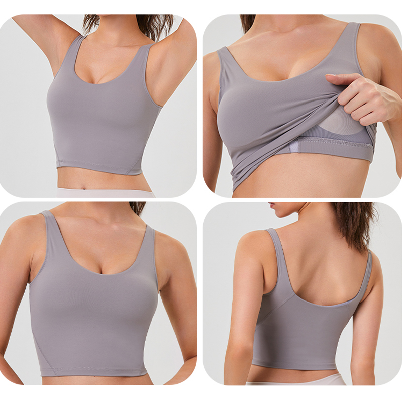 Pilates Yoga Clothes - Rompi Yoga wanita, pakaian olahraga Pilates