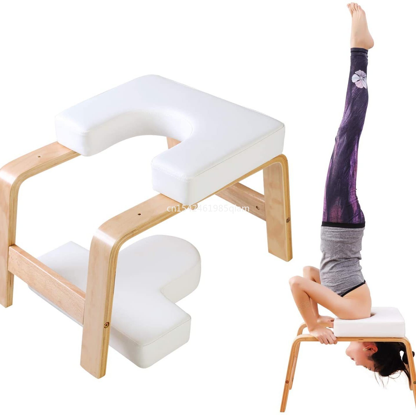 Pilates Chair Wunda - Kursi Yoga Terbalik Bangku Yoga Kayu