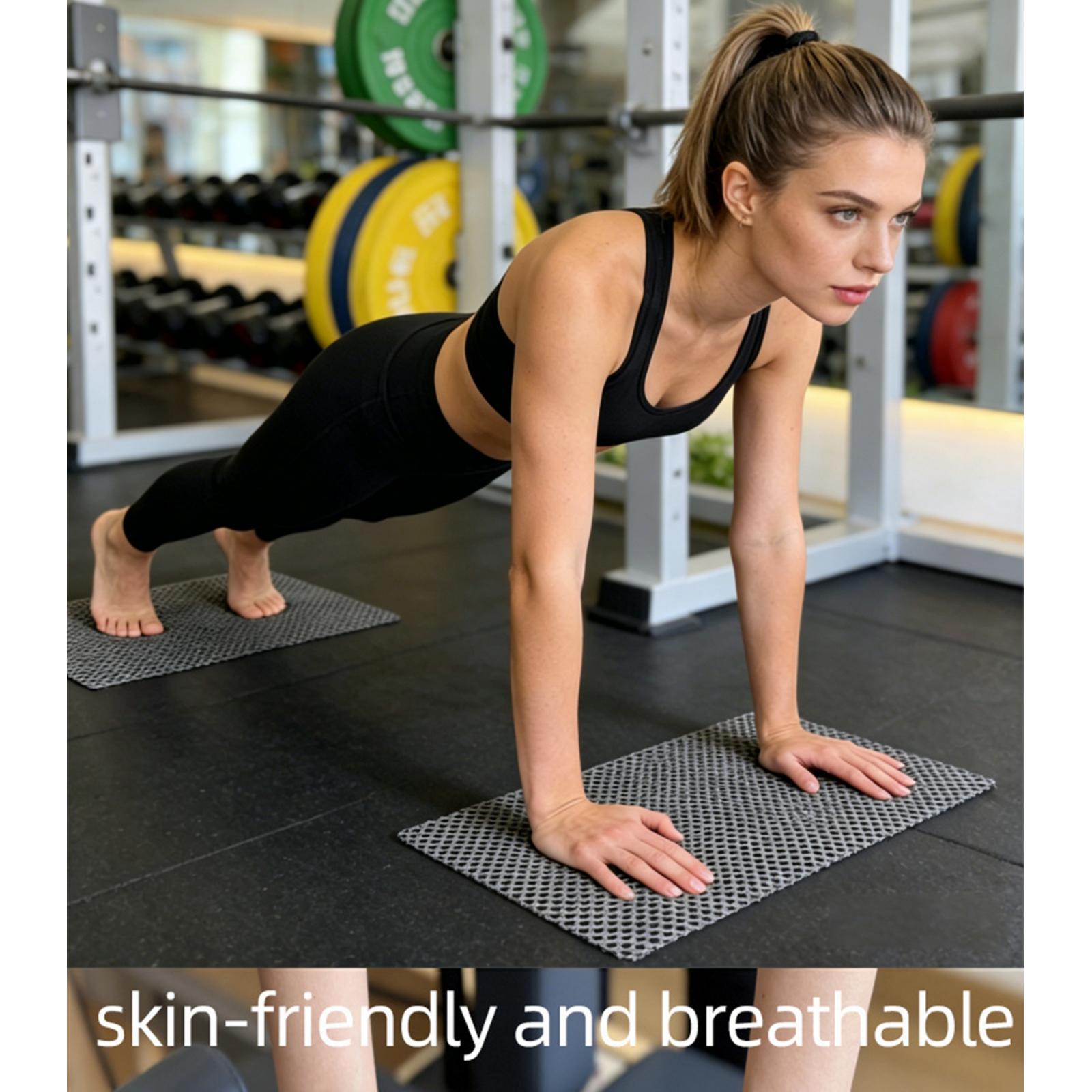 Pilates Yoga Mat - 2 Buah/Set Alas Anti Selip Pilates