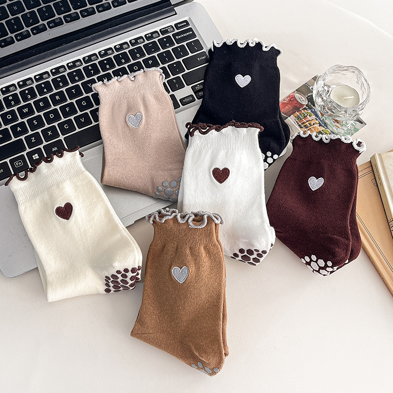 Kaos Kaki Yoga Wanita Katun Bo - Pilates Yoga Grip Socks ulasan dan harga