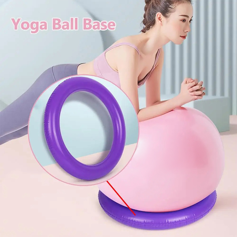 Bola Yoga Gym dengan Alas Anti - Pilates Yoga Ball Exercises ulasan dan harga