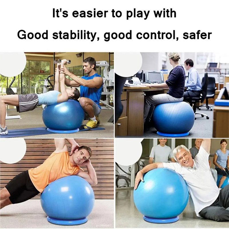 Bola Yoga Gym dengan Alas Anti - Pilates Yoga Ball Exercises ulasan dan harga