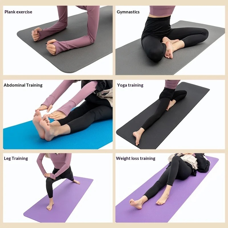Matras Yoga Anti Selip Ekstra  - Pilates Yoga Mat ulasan dan harga