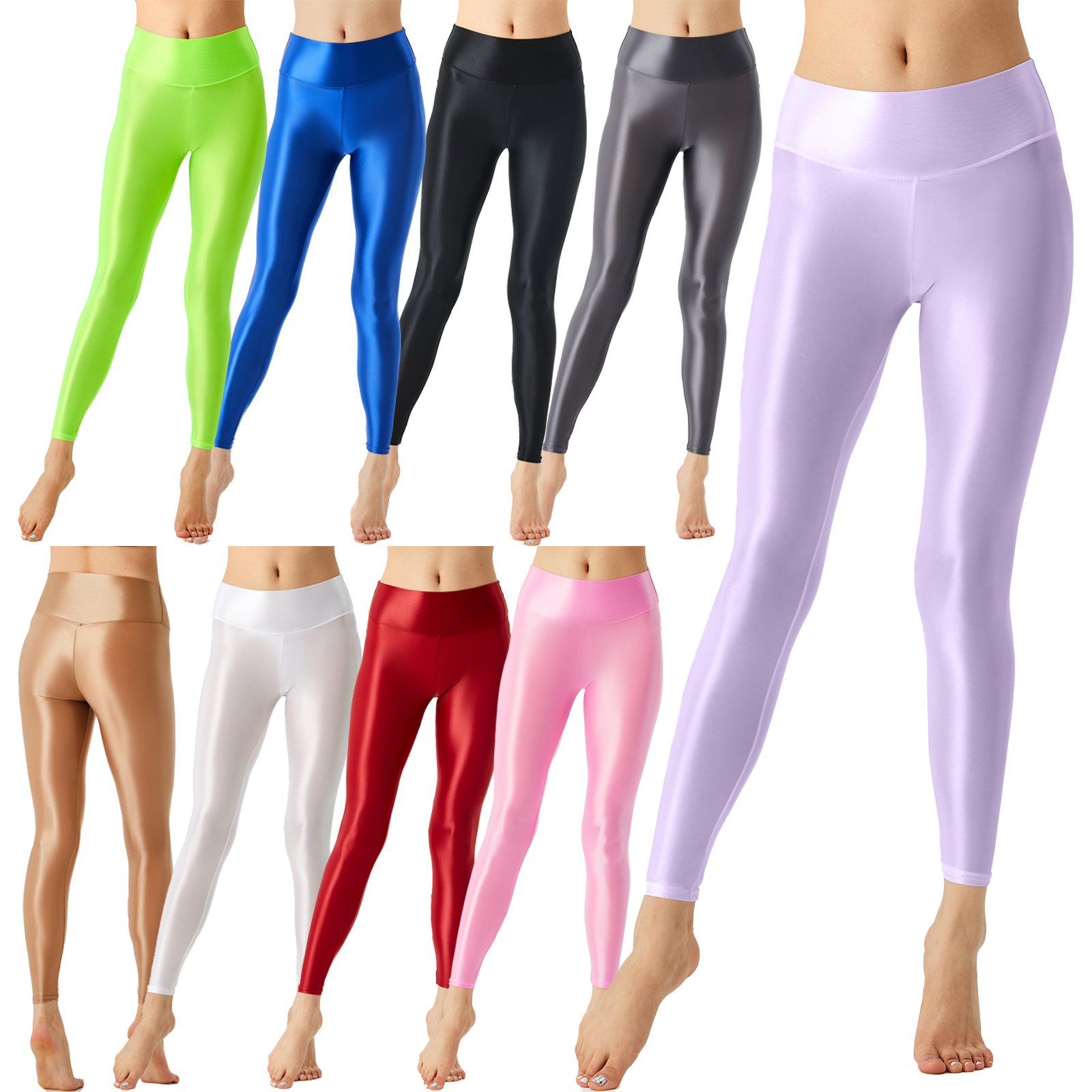 Legging balet wanita mengkilap - Pilates Yoga Legging ulasan dan harga