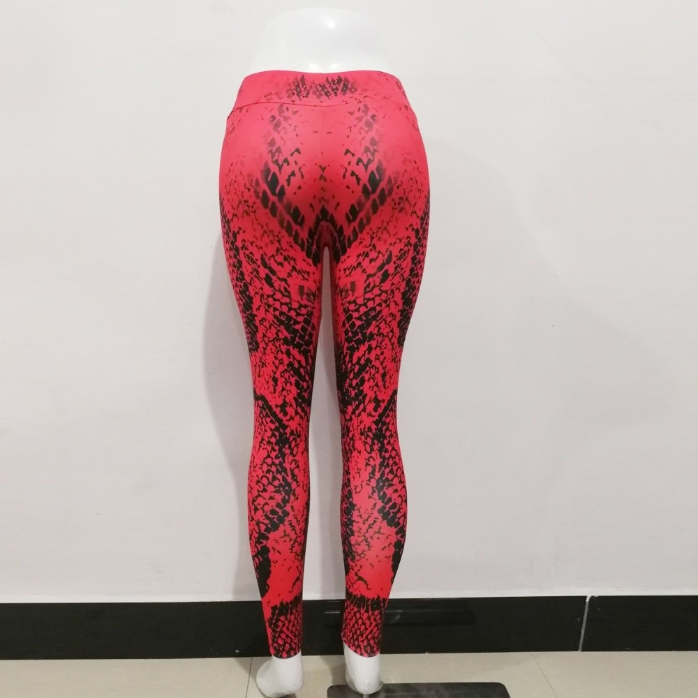 Legging Motif Ular Serpentine  - Pilates Yoga Legging ulasan dan harga