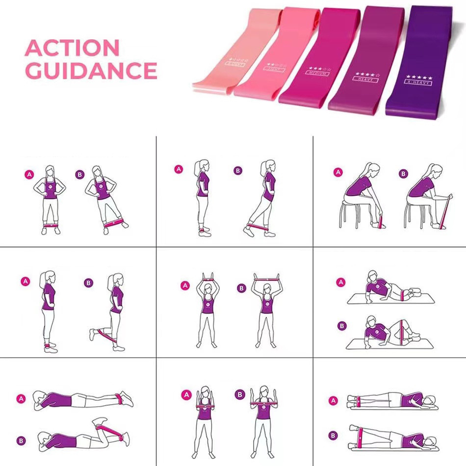 Set Bola Pilates, Resistance B - Pilates Yoga Ball Exercises ulasan dan harga