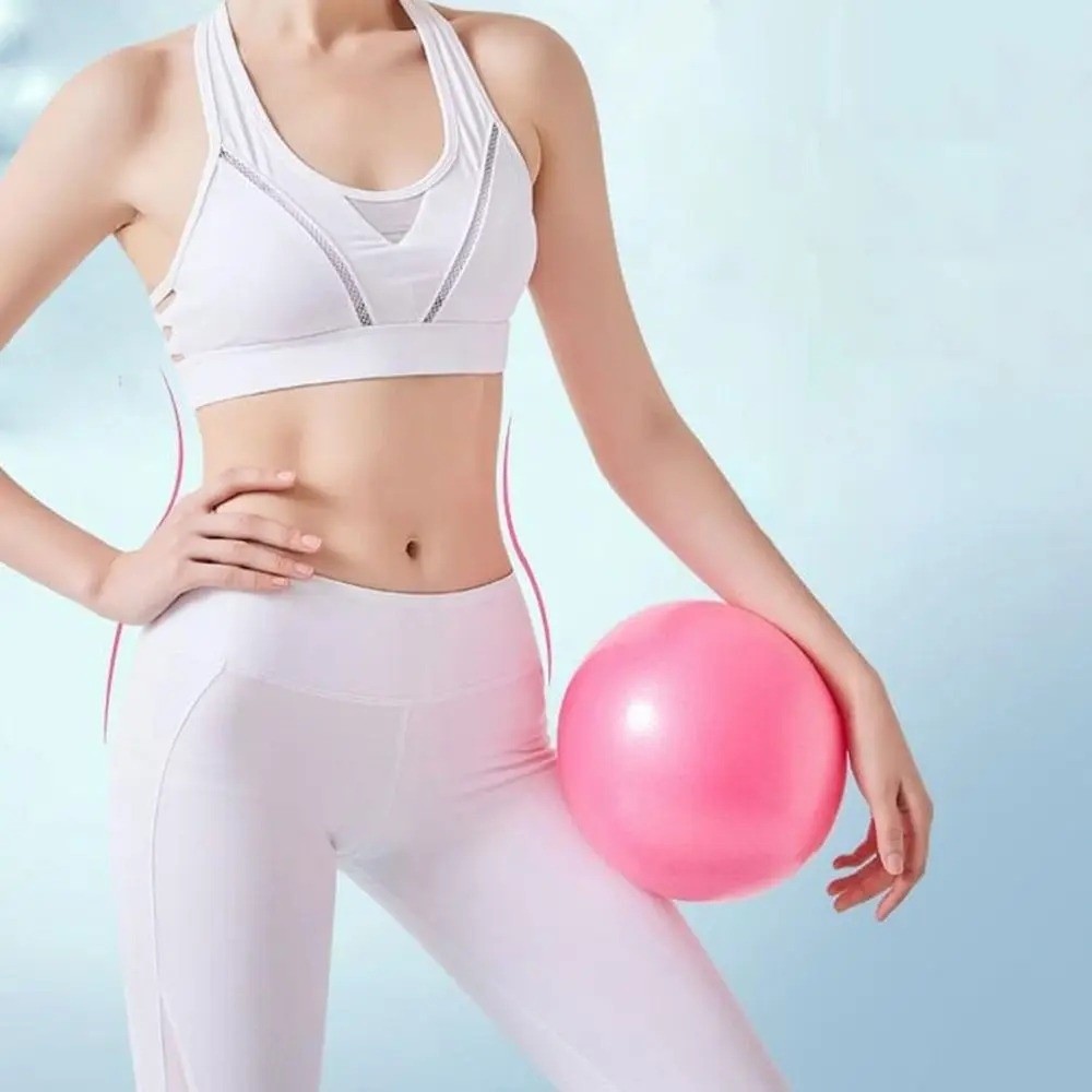 Bola Yoga Baru 25cm Anti Selip - Pilates Yoga Ball Exercises ulasan dan harga