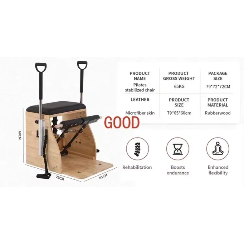 Alat Fitness Kombinasi 2024 Ba - Pilates Chair Wunda ulasan dan harga
