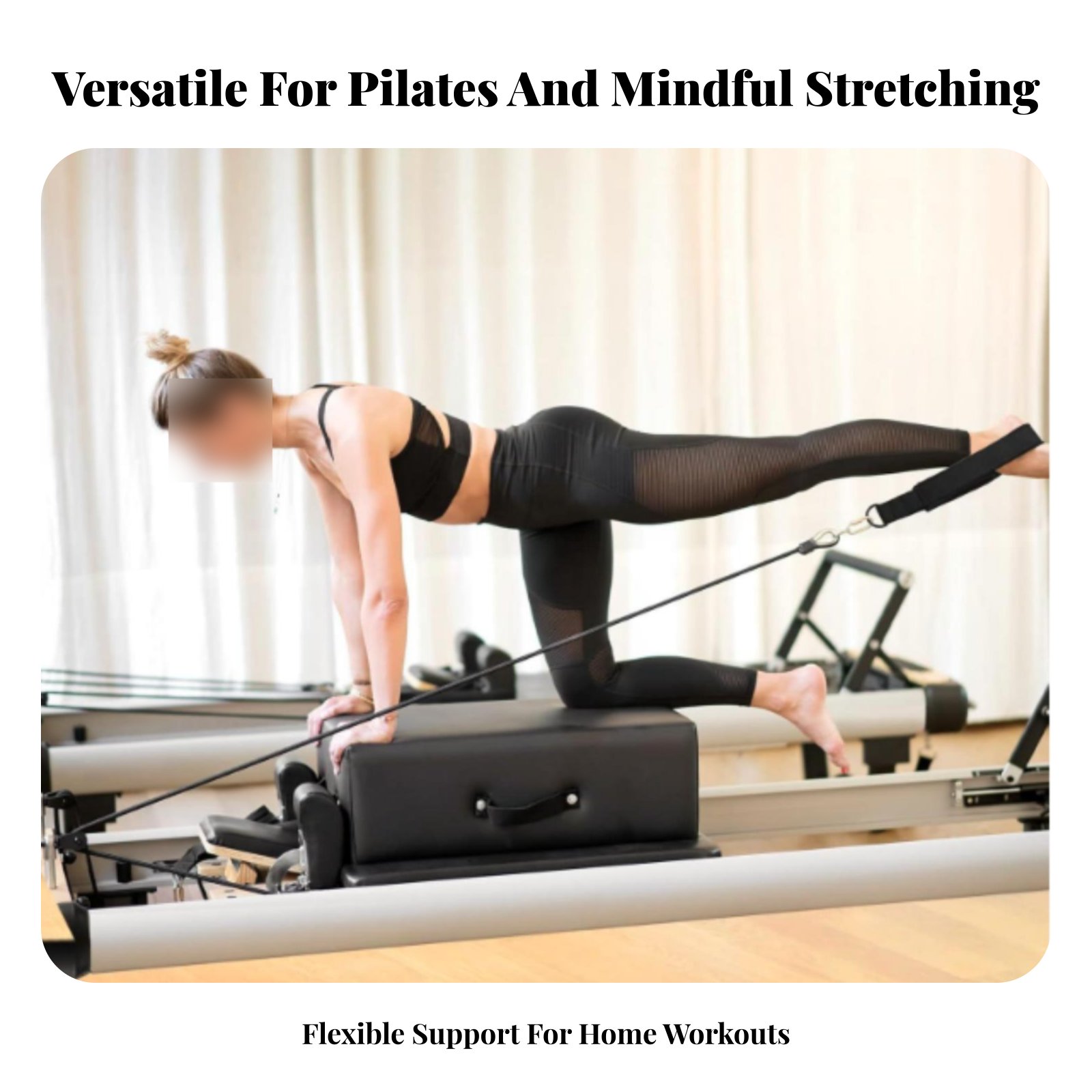 Tali Pilates Double Loop Strap - Pilates Ankle Strap ulasan dan harga
