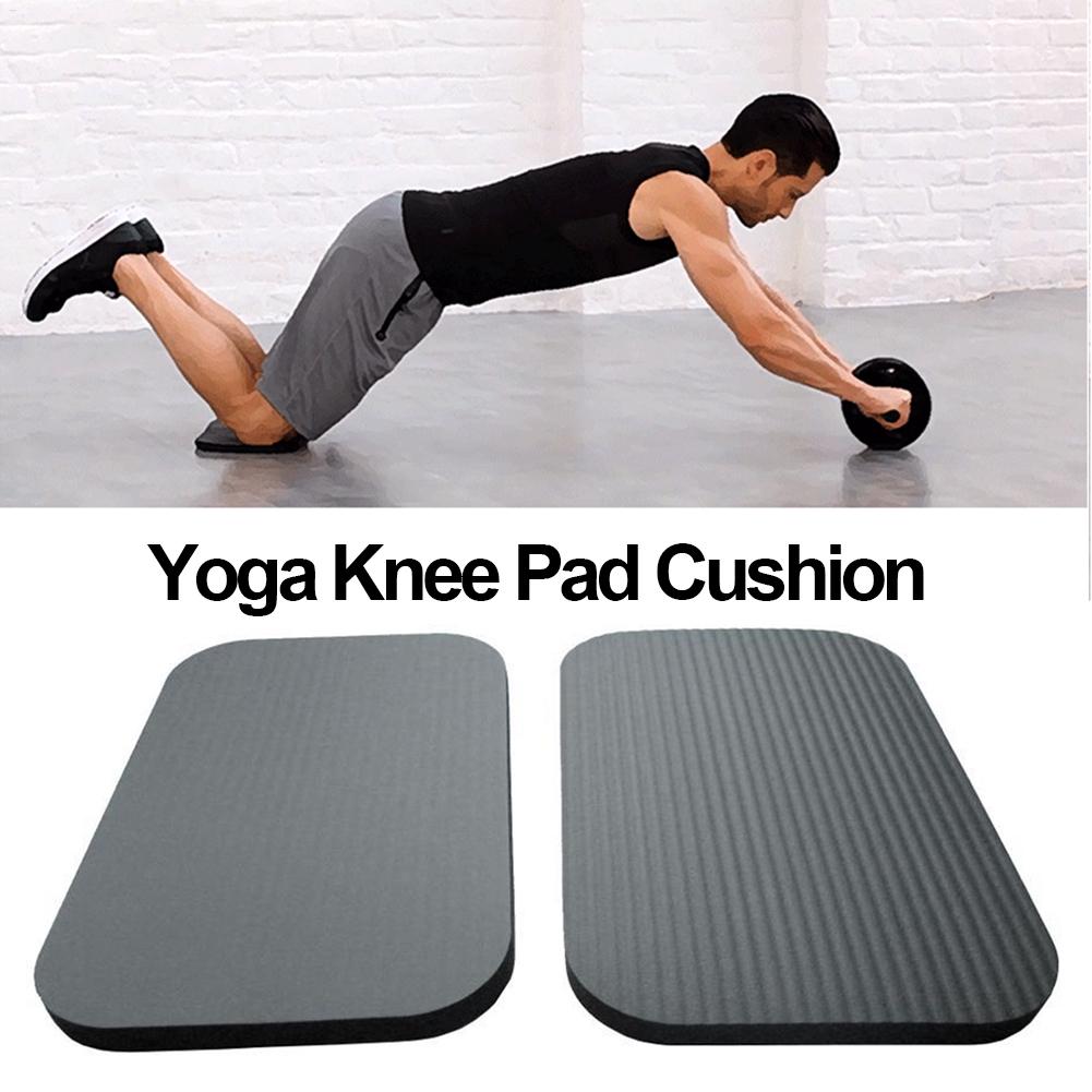 Bantalan Lutut Yoga Hitam 1 Bu - Pilates Yoga Knee Pads ulasan dan harga