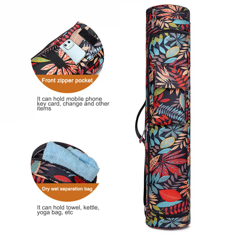 Tas Yoga Cetak Motif Fitness,  - Pilates Yoga Mat ulasan dan harga