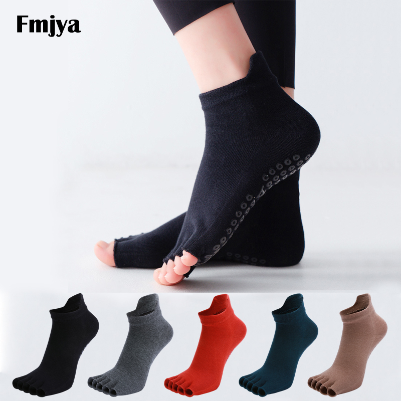 Kaus Kaki Yoga Setengah Kaki A - Pilates Yoga Grip Socks ulasan dan harga
