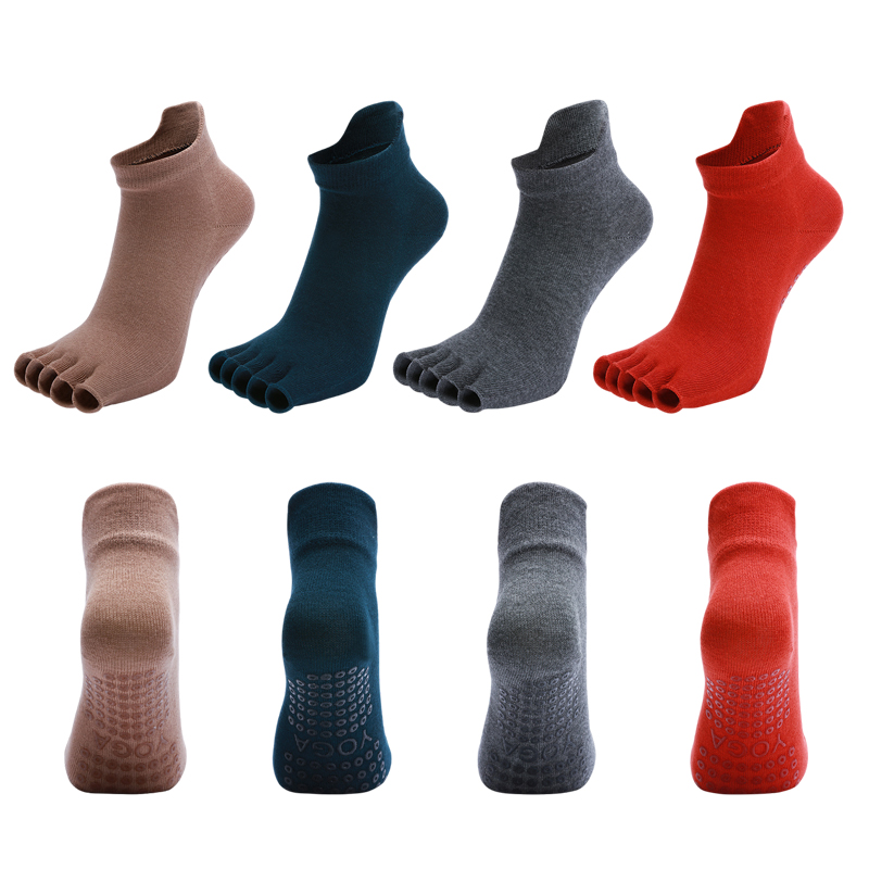 Kaus Kaki Yoga Setengah Kaki A - Pilates Yoga Grip Socks ulasan dan harga