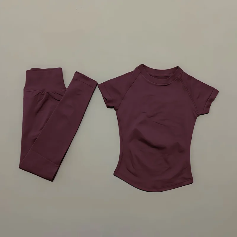 Set Olahraga Wanita 2 Potong,  - Pilates Yoga Legging ulasan dan harga