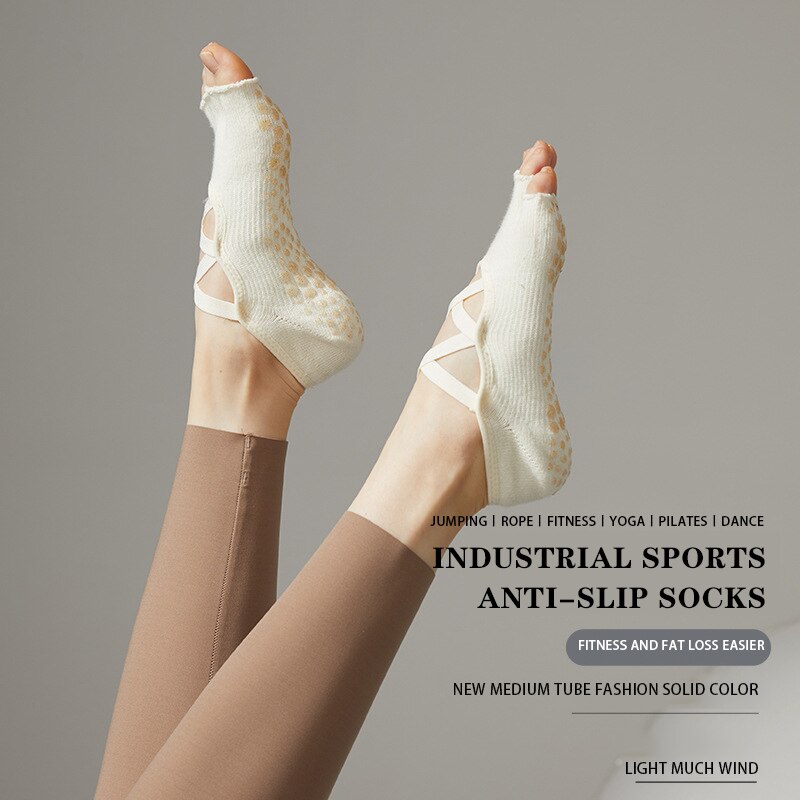 Kaus kaki Yoga wanita kaus kak - Pilates Yoga Grip Socks ulasan dan harga