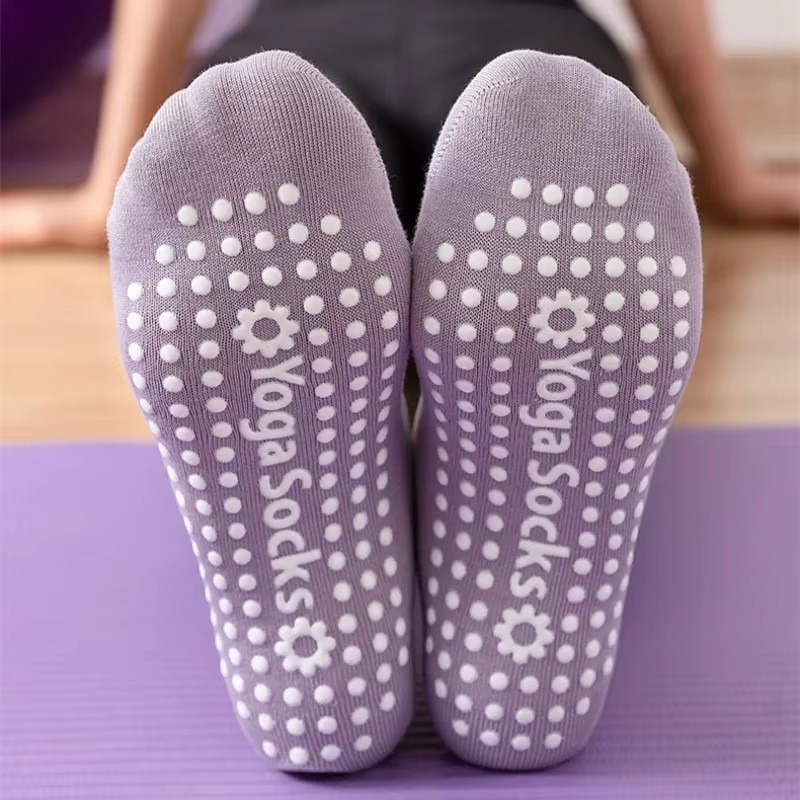 Kaus kaki Yoga bawah handuk be - Pilates Yoga Grip Socks ulasan dan harga