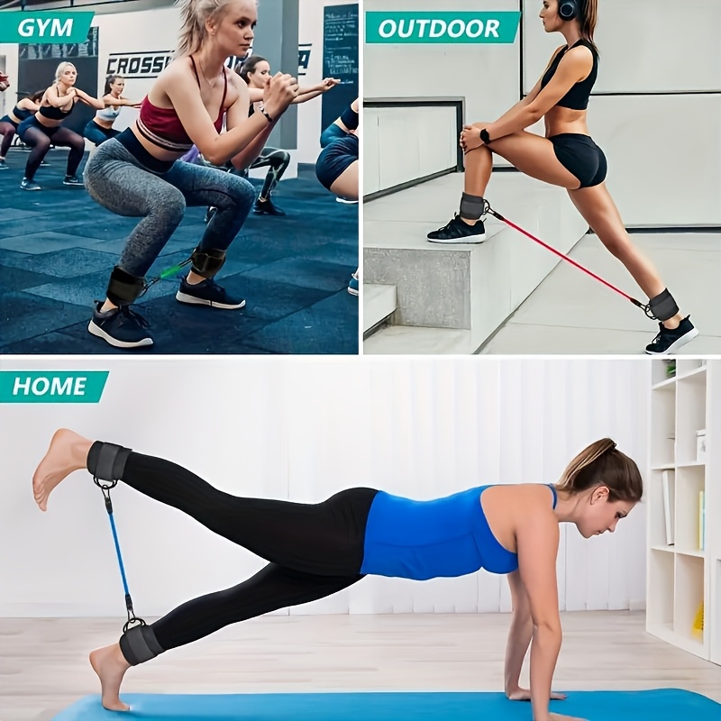 5 Buah Gelang Resistensi Perge - Pilates Ankle Strap ulasan dan harga