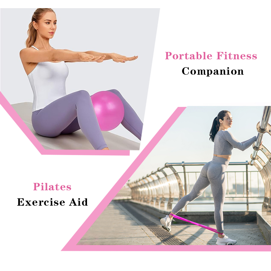 Set Latihan Kebugaran Resistan - Pilates Yoga Ball Exercises ulasan dan harga