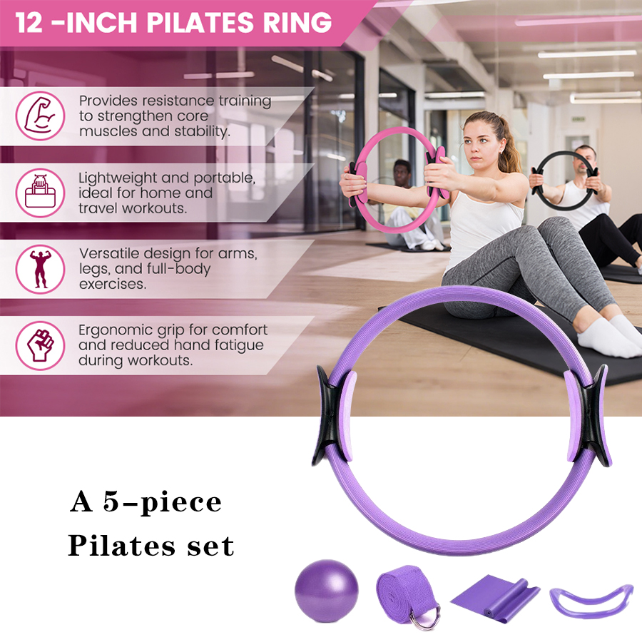 Set Latihan Kebugaran Resistan - Pilates Yoga Ball Exercises ulasan dan harga