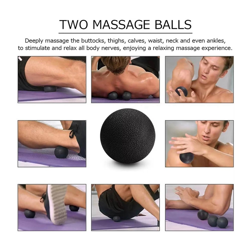Set Pijat Otot Yoga Foam Rolle - Pilates Yoga Ball Exercises ulasan dan harga