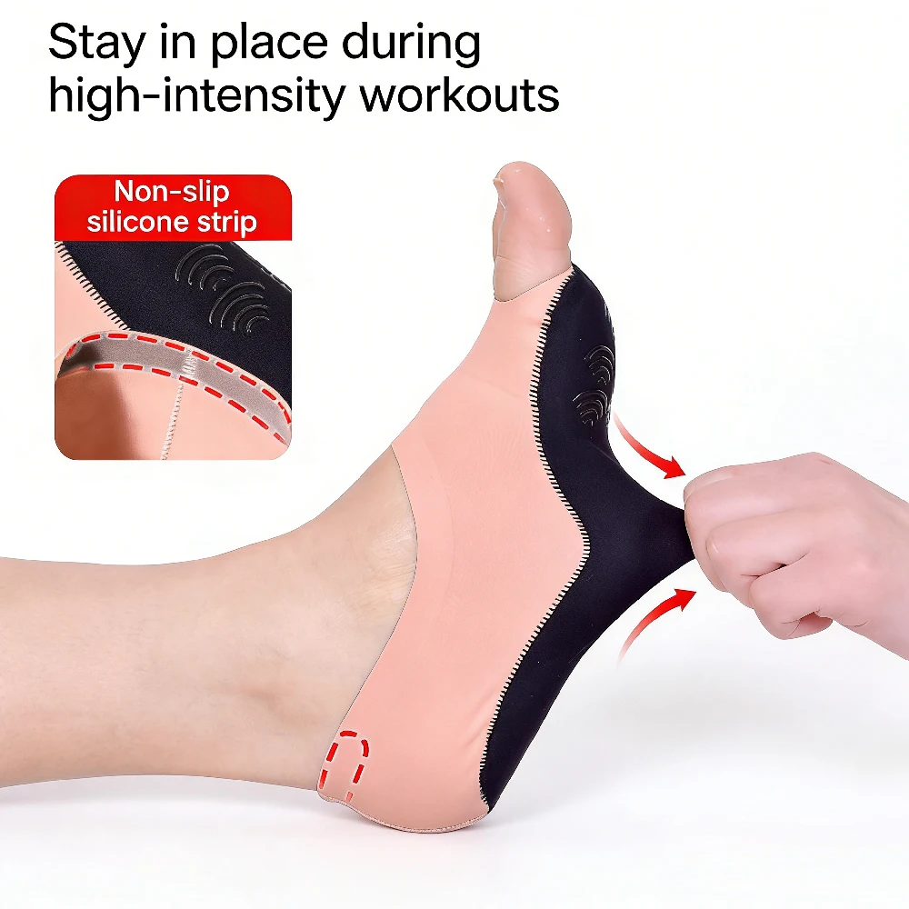 1 Pasang Kaus Kaki Yoga Tanpa  - Pilates Yoga Grip Socks ulasan dan harga