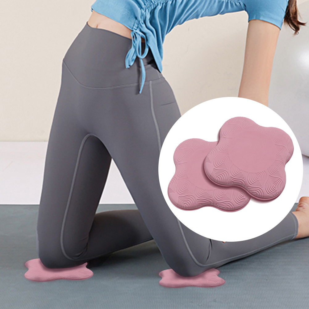 2 Buah Bantalan Lutut Yoga Ban - Pilates Yoga Knee Pads ulasan dan harga
