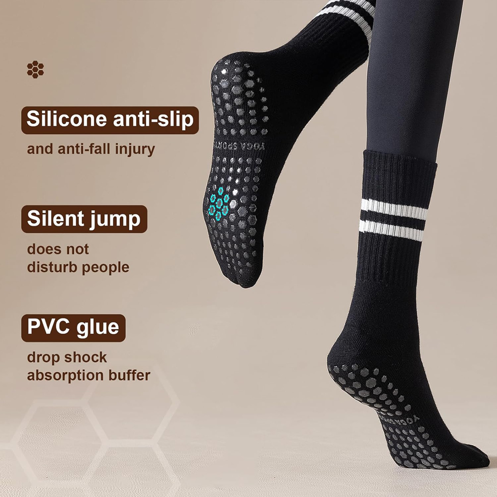 Kaus Kaki Yoga Pilates dengan  - Pilates Yoga Grip Socks ulasan dan harga