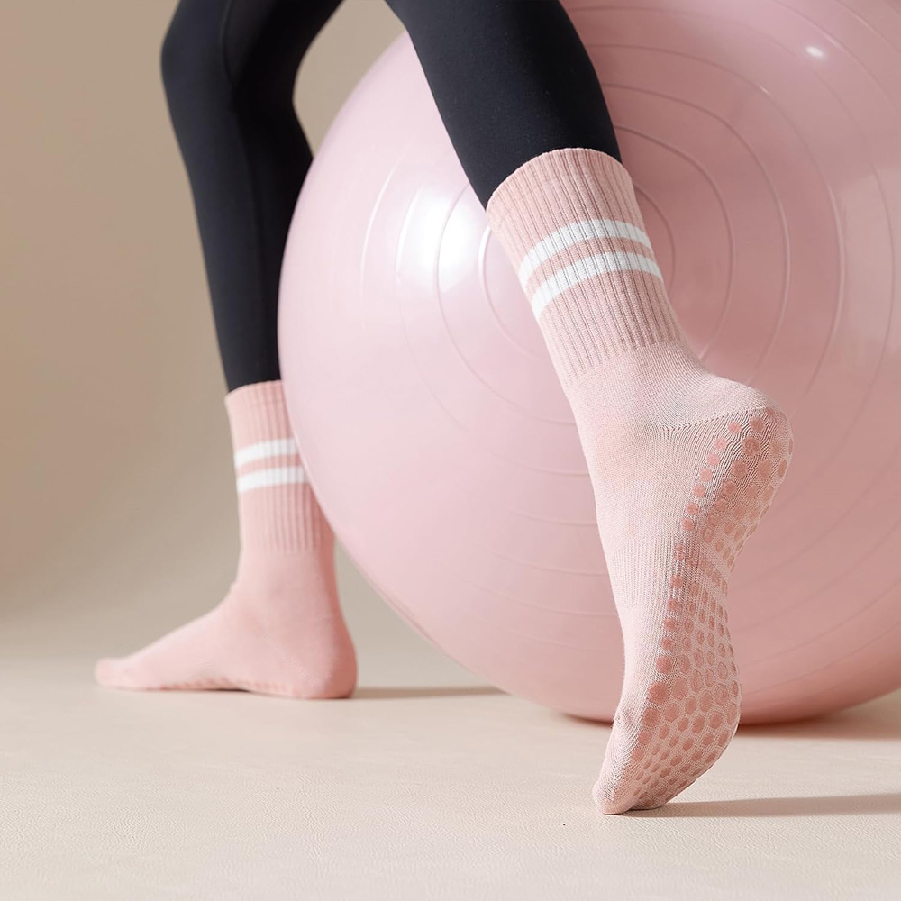 Kaus Kaki Yoga Pilates dengan  - Pilates Yoga Grip Socks ulasan dan harga