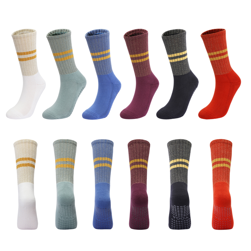 Kaus Kaki Yoga dengan Pegangan - Pilates Yoga Grip Socks ulasan dan harga