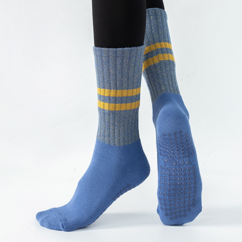Kaus Kaki Yoga dengan Pegangan - Pilates Yoga Grip Socks ulasan dan harga