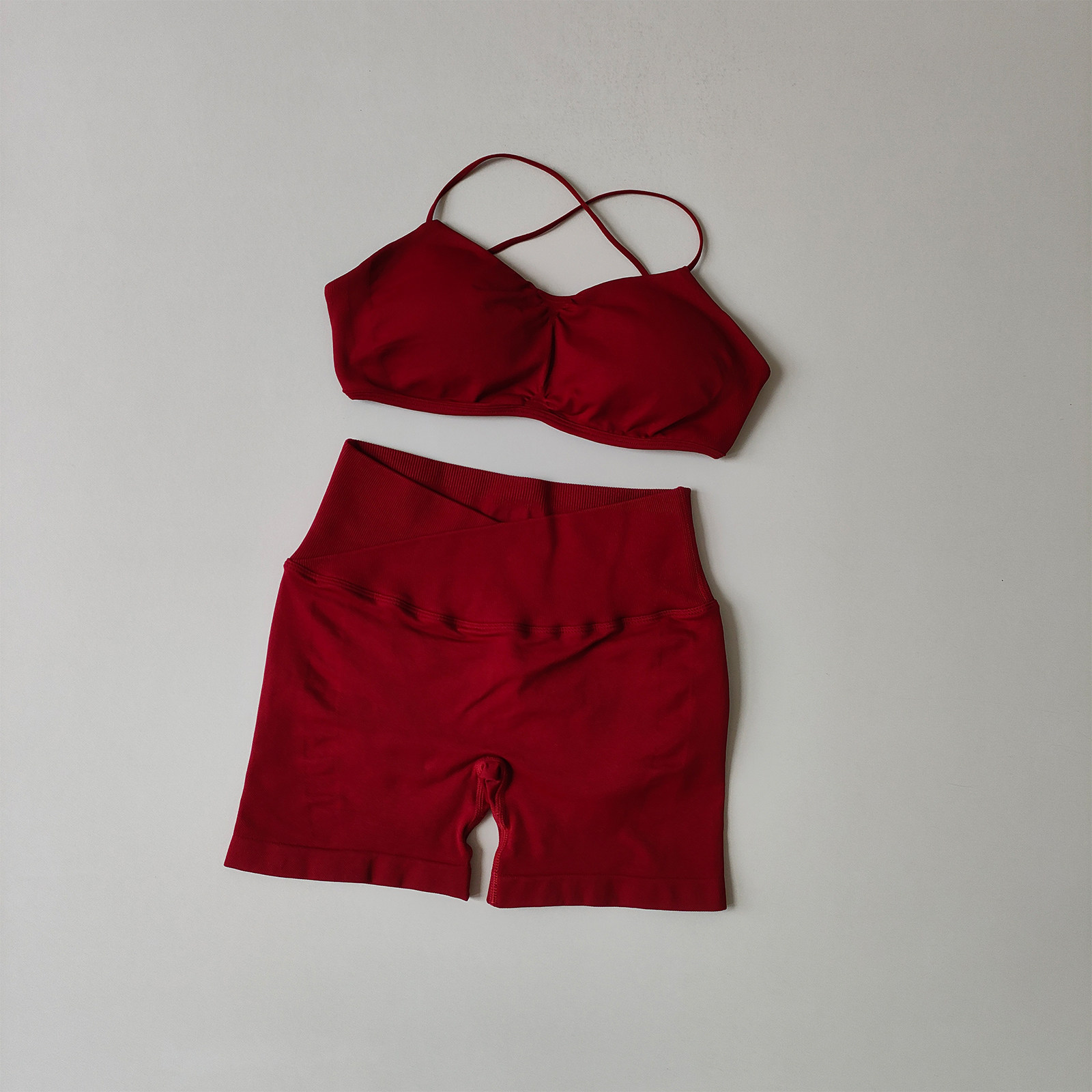 Set Yoga Seamless Elastis Ting - Pilates Yoga Clothes ulasan dan harga