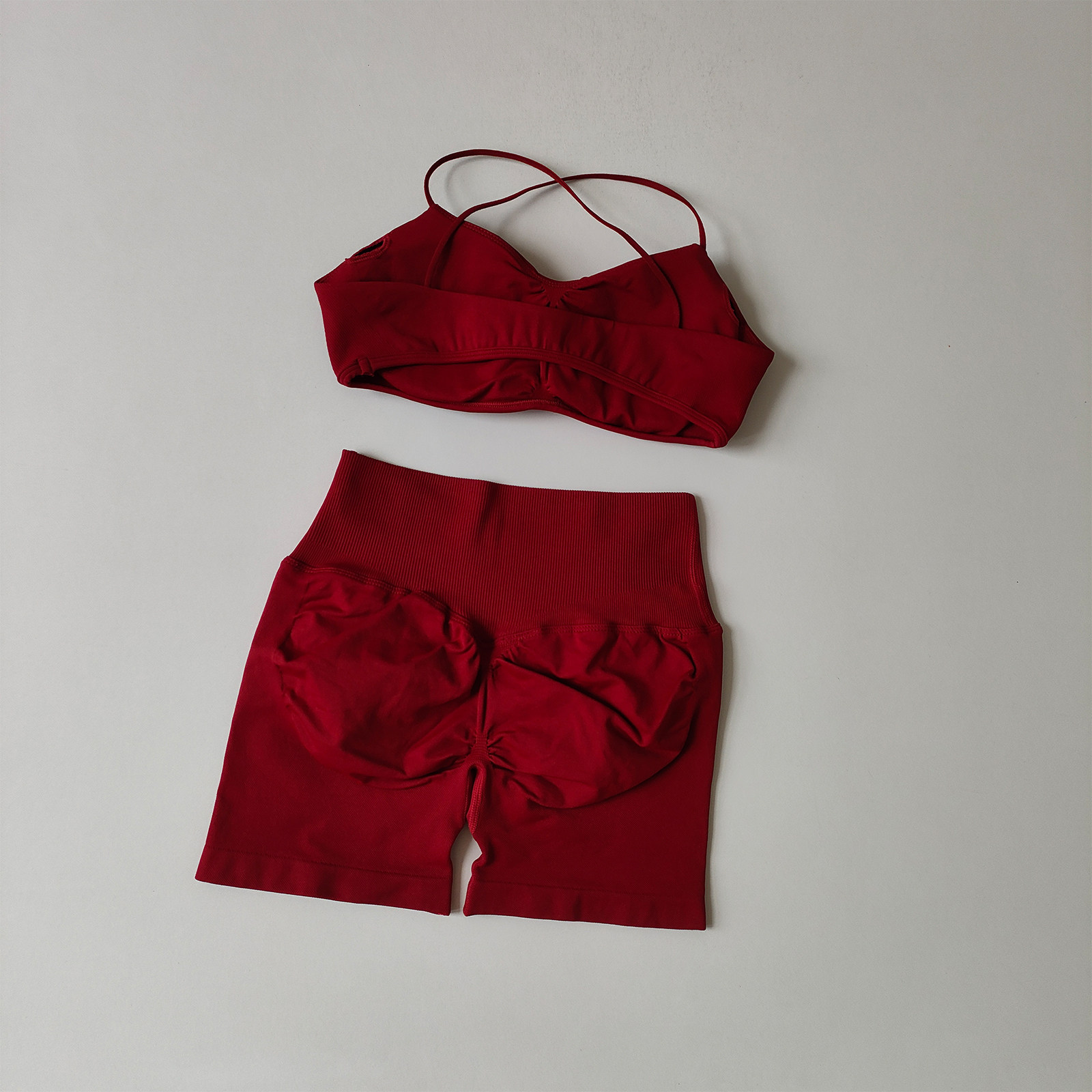 Set Yoga Seamless Elastis Ting - Pilates Yoga Clothes ulasan dan harga