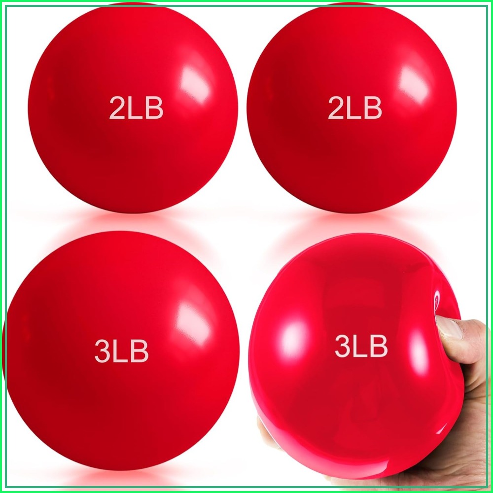 Bola Toning Berbobot 1lb-5lb u - Pilates Yoga Ball Exercises ulasan dan harga