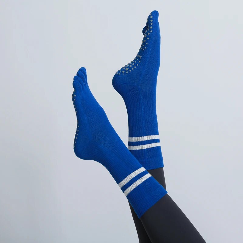 Kaus kaki Yoga wanita antilemb - Pilates Yoga Grip Socks ulasan dan harga
