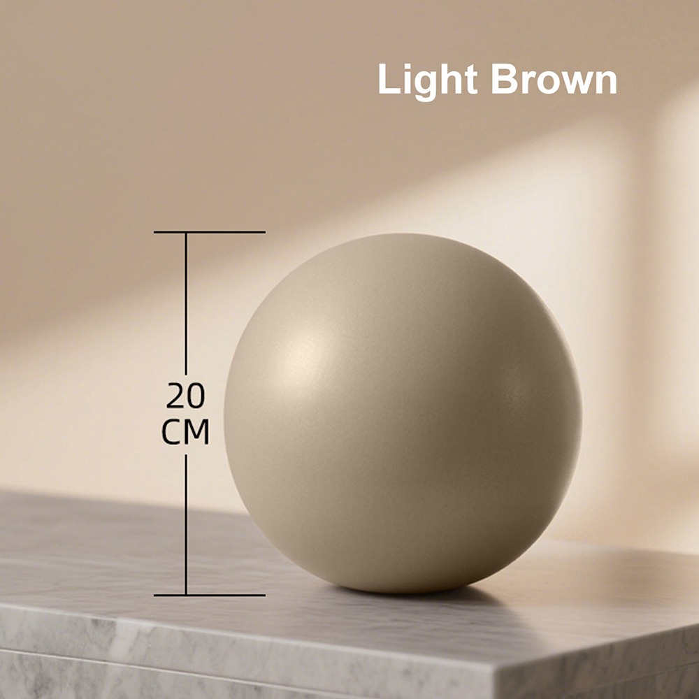 Bola Latihan Matte 20cm untuk  - Pilates Yoga Ball Exercises ulasan dan harga