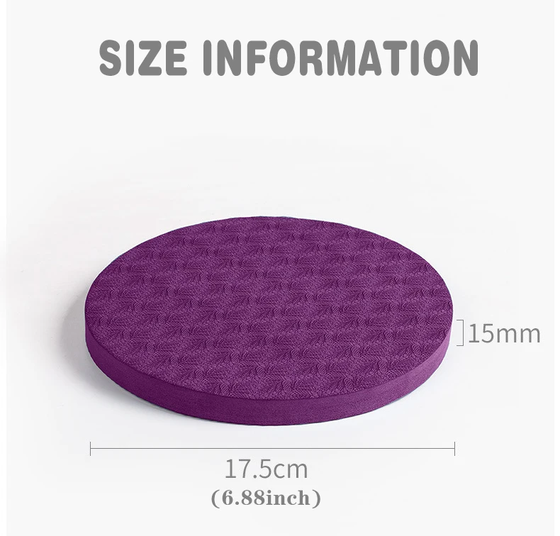 Bantalan lutut Yoga 2 pak, ban - Pilates Yoga Knee Pads ulasan dan harga