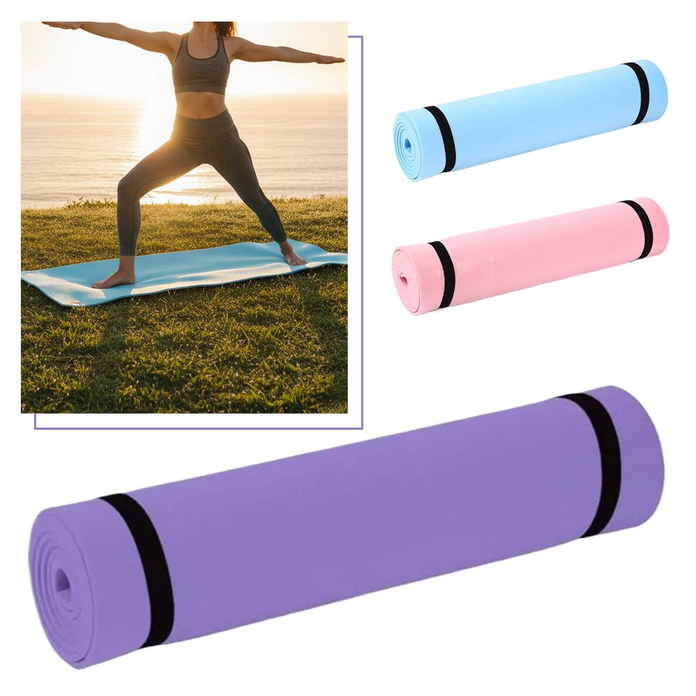 1/2 Buah Tikar Yoga Tebal Anti - Pilates Yoga Mat ulasan dan harga