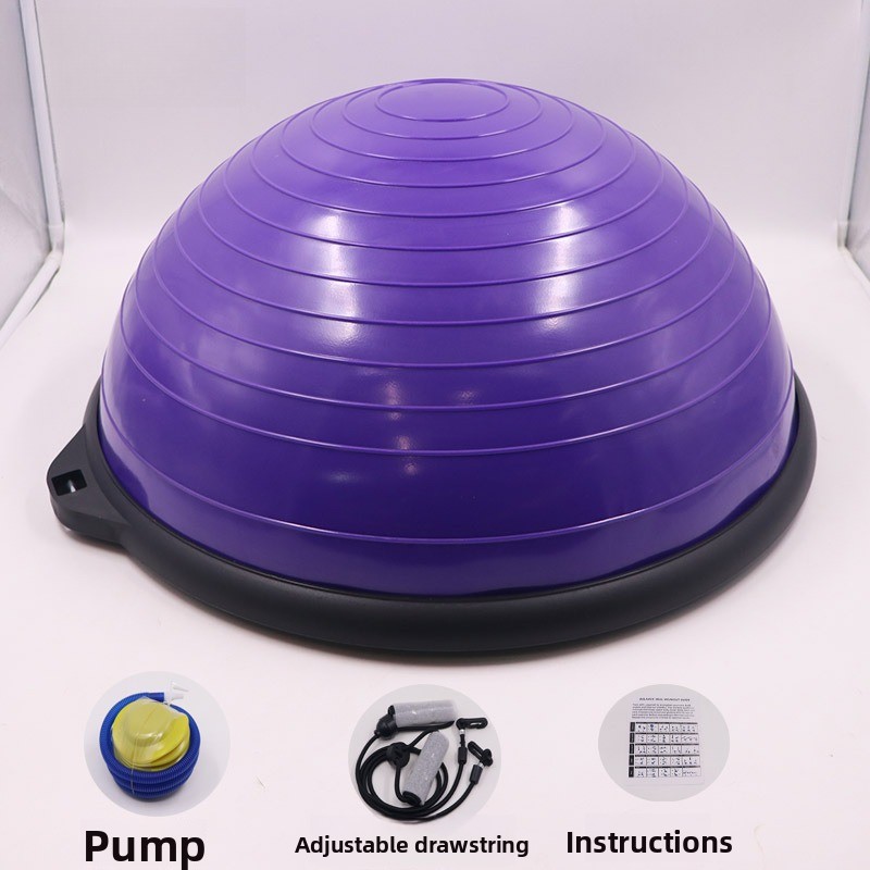 Bola Bosu Setengah Bola Yoga B - Pilates Yoga Ball Exercises ulasan dan harga