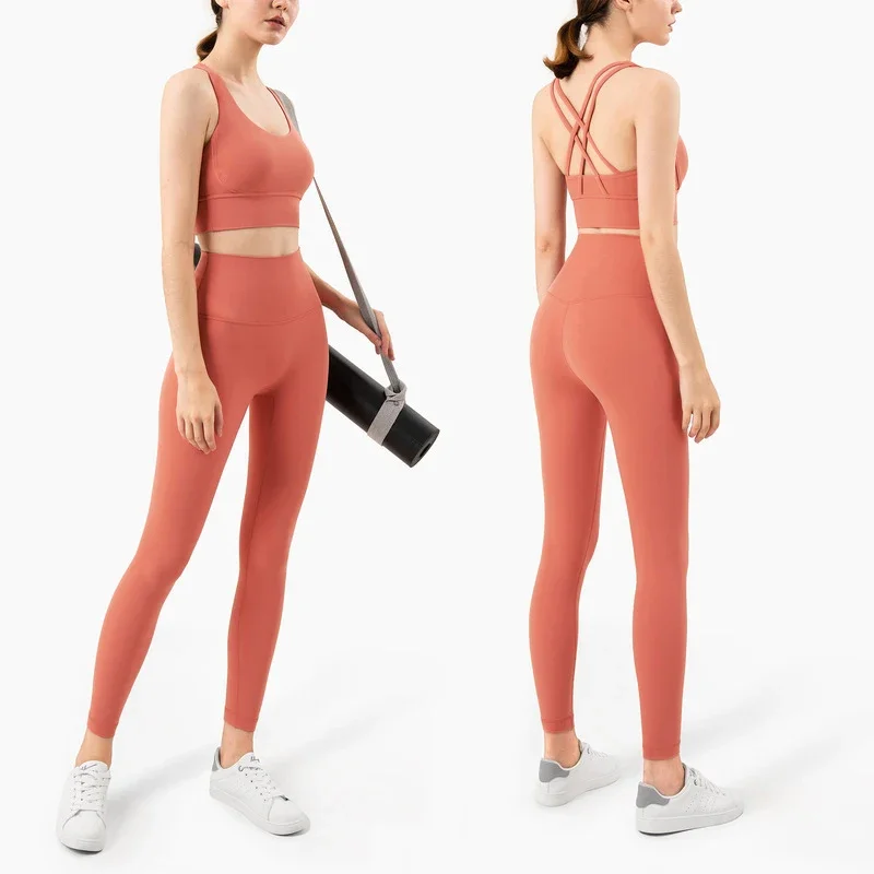 Pakaian Yoga 2 potong baru mus - Pilates Yoga Legging ulasan dan harga